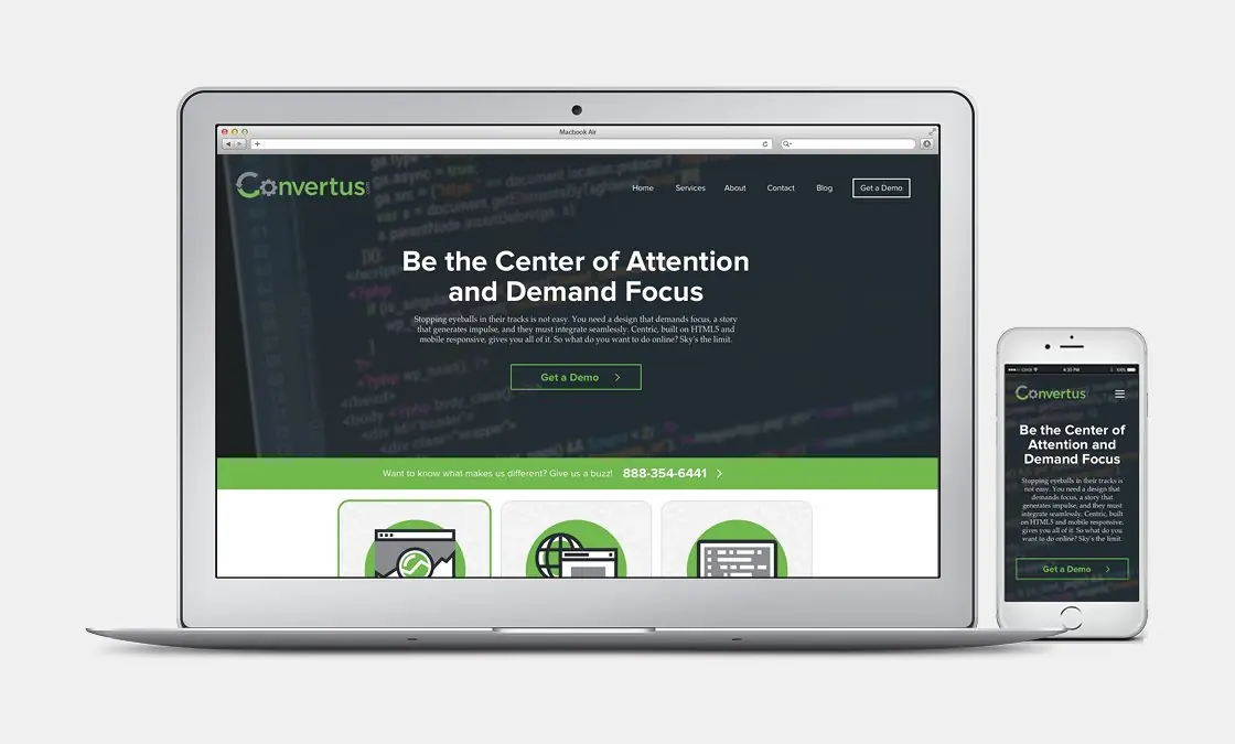 Website redesign