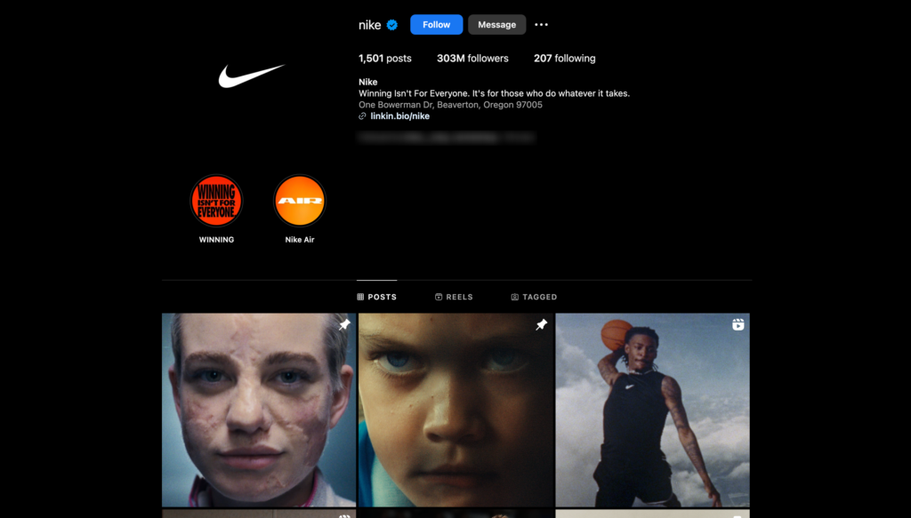 Nike nike • Instagram photos and videos 10 08 2024 01 33 AM You can't simply AI your brand